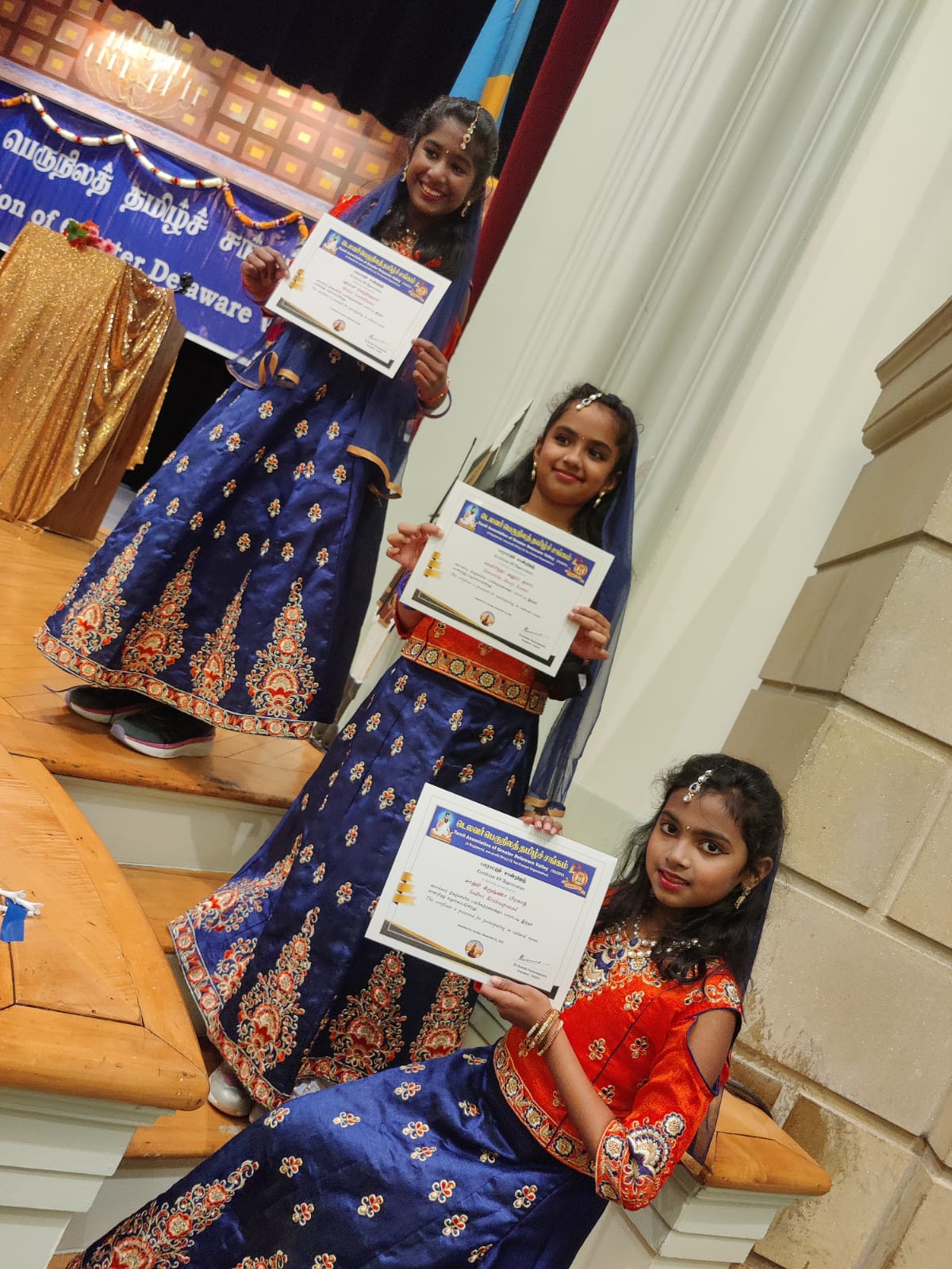 Girls Group with Certificate